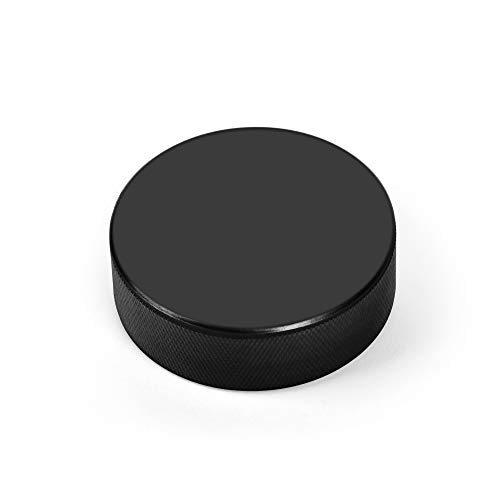 AceFox Ice Hockey Pucks for Practicing and Classic Training, Official Regulation, 6oz Diameter 3