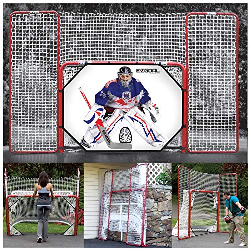 EZGoal 4' x 6' Hockey Folding Steel 2