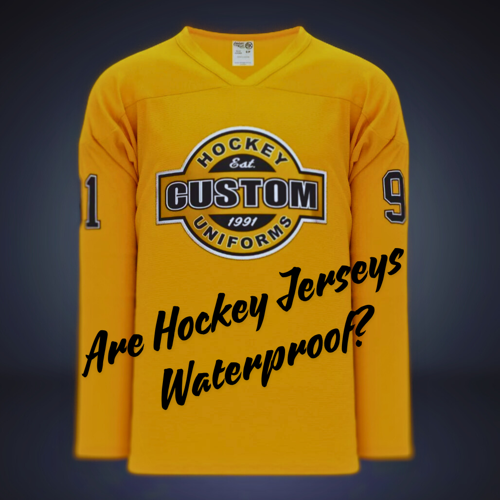 Are Hockey Jerseys Waterproof?