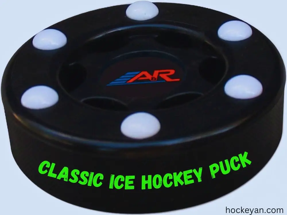 A&R Sports Classic Ice Hockey Puck