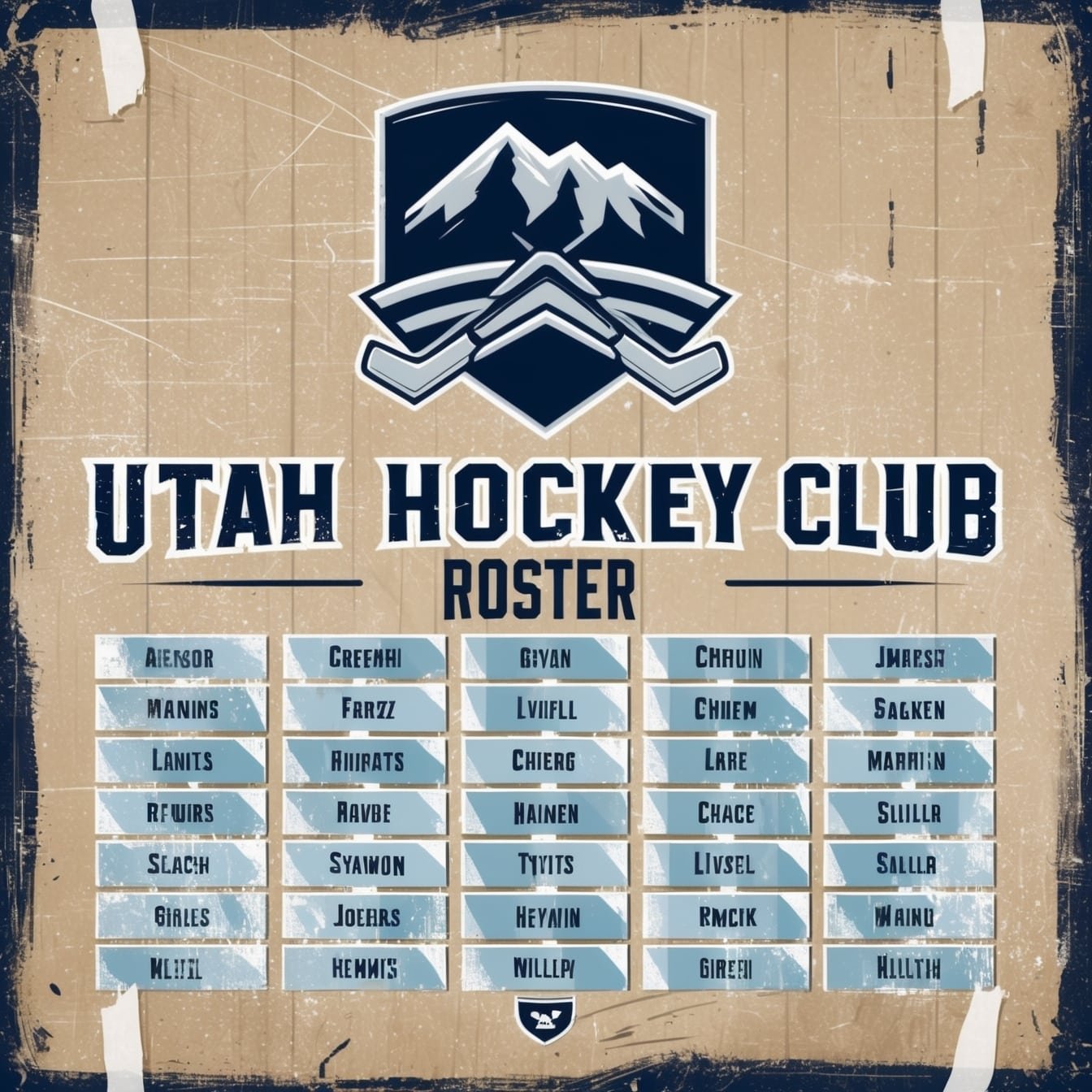 Utah Hockey Club Roster