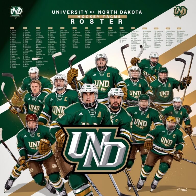 UND Hockey Roster