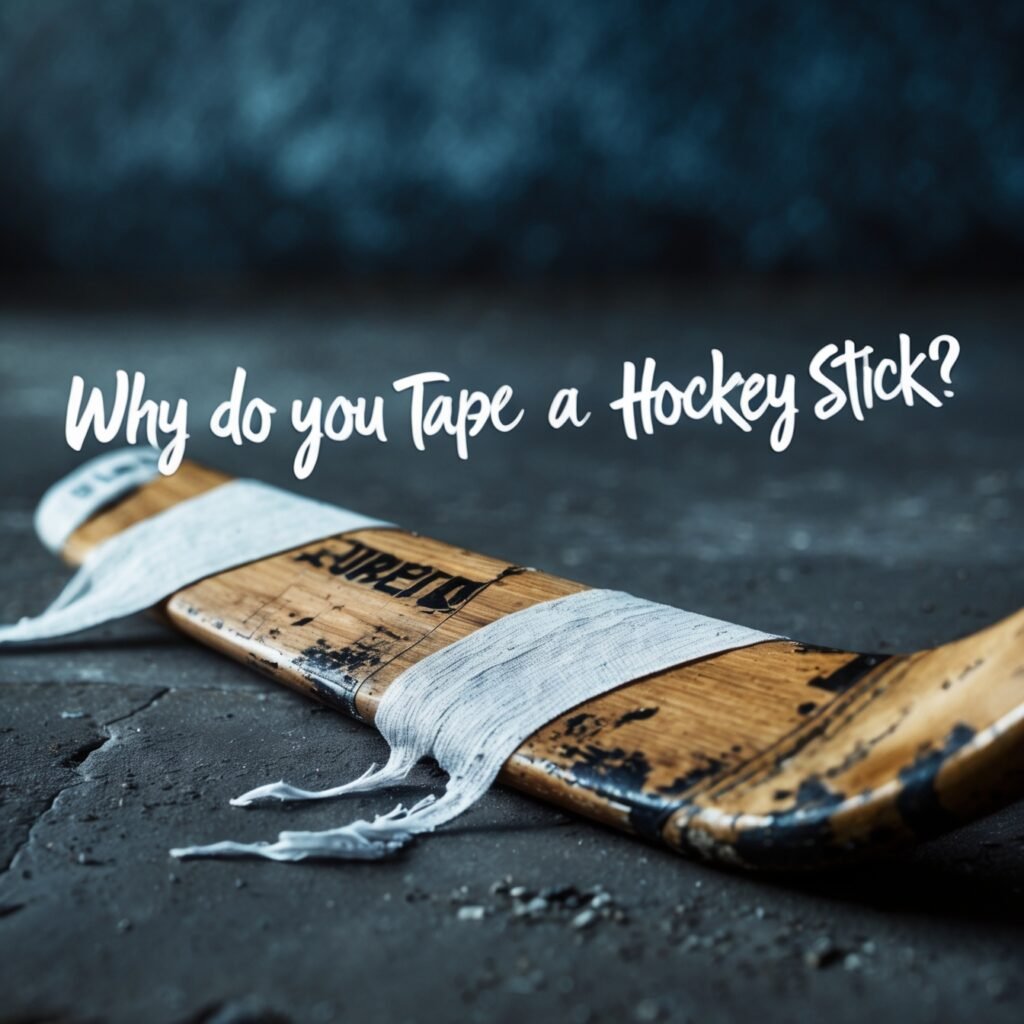 Why Do You Tape a Hockey Stick