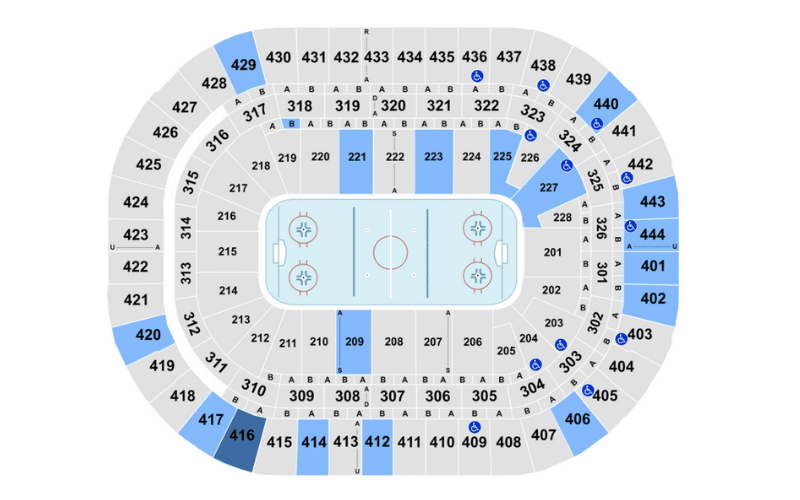 Where are the Best Seats at a Hockey Game